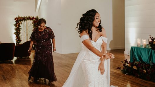 bride dancing in the middle of the dance floor
