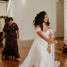 bride dancing in the middle of the dance floor