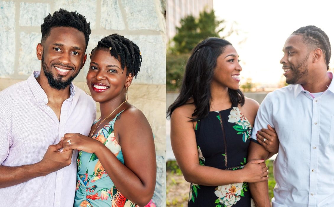 Two Black couples